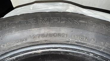 Шины и диски: Шины 275 / 50 / R 21, Зима, Б/у, Комплект, Легковые, Япония, Dunlop — 4