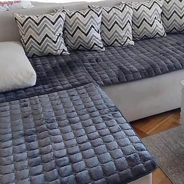 Prekrivači za nameštaj: Plišani flekeri za trosed,dvosed i fotelju -3000 dinara — 8