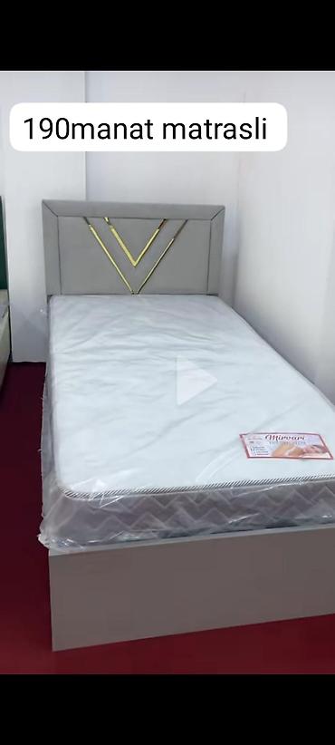 bazali kravat: Yeni, Təknəfərlik çarpayı, Matras ilə — 6