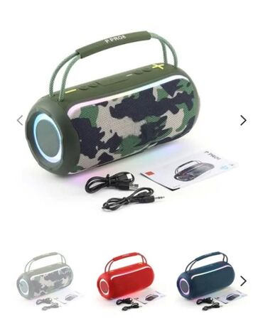 aparat za kapsule za kafu: Bluetooth zvučnik Pro 08 sa prelepim dizajnom. Ima RGB osvetljenje