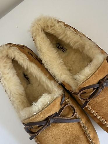 uggi: UGG qadın mokasin ev tufliləri - Model: UGG mokasin tipli ev — 2