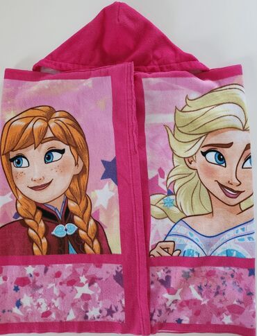 Disney - Elsa i Ana, peskis za devojcice, sa kapuljacom, kao nov