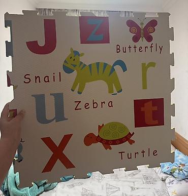 puzzle xalça: Uşaq üçün yığılan oyun xalçası – EVA köpükdən puzzle panellər - — 2