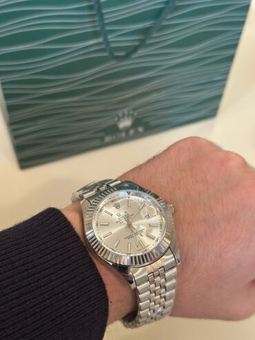 хочу купить часы: Qol saatı, Rolex, rəng - Boz