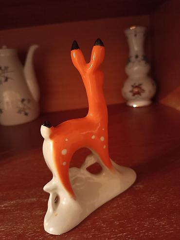maneki neko top: Fiqur, Keramika, rəng - Narıncı — 4