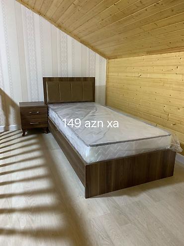 Çarpayılar: Tək nəfərlik çarpayı modelləri - Müxtəlif dizaynlar: ağ korpuslu — 4
