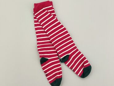 skarpety w świąteczne wzory: Knee-socks, 31–33, condition - Good