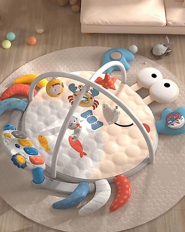 Игрушки: 🎀В НАЛИЧИИ Круглый Музыкальный Развивающий коврик Краб!🦀 😍 Новый at lalafo.kg — 2 Игрушки: 🎀В НАЛИЧИИ Круглый Музыкальный Развивающий коврик Краб!🦀 😍 Новый — 2