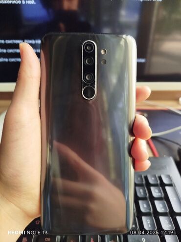 Redmi: Redmi, Redmi Note 8 Pro, Б/у, 128 ГБ, цвет - Серебристый, 2 SIM