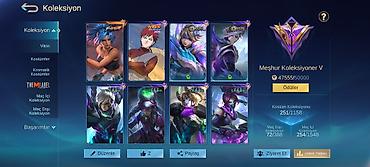 oyun alanı: Mobile Legends: Bang Bang oyun hesabı Ümumi: - Server — 5