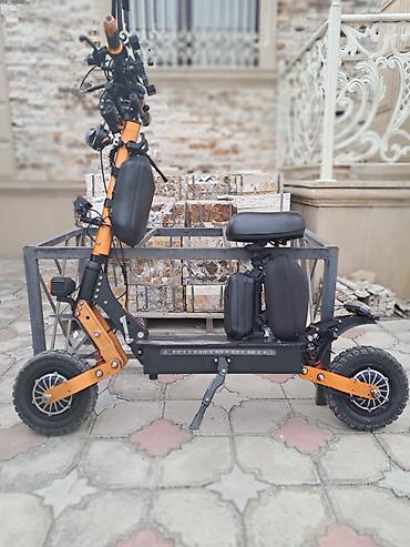 samokat baki: Güclü elektrik skuter – off-road üçün tam təchizatlı Texniki və — 1