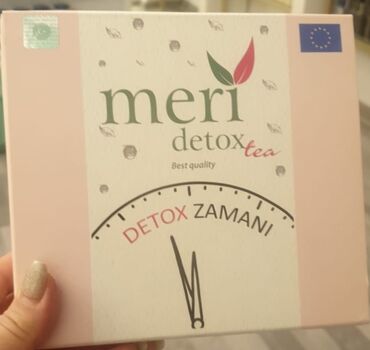 meri detox cay: Meri Detox çayları orijinaldır,Türkiyədə istehsal edilən.SlimLux