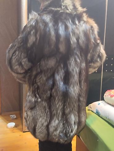 efe model 750: Tüklü kürk plaş/jaket. unvan mastaga xanlar massivi - Rəng: boz-qara — 2