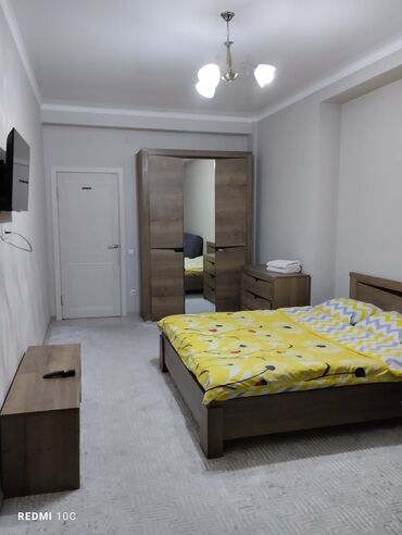 продажа 1 комнатную квартиру в бишкеке: 2 бөлмө, Душ кабинасы, Жаздык, жууркан-төшөк каптары, Кондиционер
