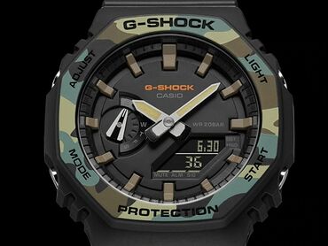 g shock ga 110lp 1aer в Кыргызстан: G-SHOCKМодель часов GA-2100___Функции : секундомер, будильник, мировое