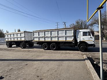 ресор сапок: КАМАЗ зерновоз с прицепом звонить только вотцап срочно без торга - — 5
