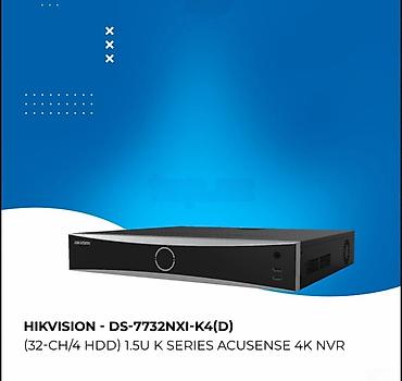 Hikvision - DS-7732NXI-K4(D) NVR 32 ch HIKVISION DS-7732NXI-K4(D) NVR