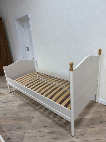 Təknəfərlik uşaq çarpayıları: Oğlan və qız üçün, Çarpayı, Bazalı, Matrassız, Siyirməli — 5