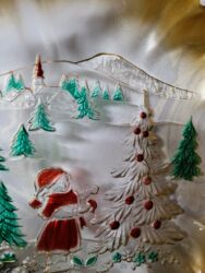 Činije: Bombonijera nova,Bozicna prica walther staklo iz 80ih.god. Perfektan — 4