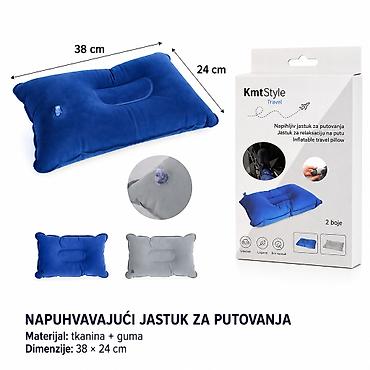 KMT Naduvavajući pravougaoni jastuk 501861 Praktičan naduvavajući