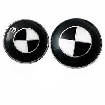 Auto delovi, gume i tjuning: Znak za Bmw crno/beli. Znakovi za Bmw hauba i gepek. ✨ Dostupne — 7