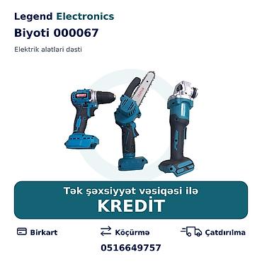 islənmis drel: Elan başlığı: Elektrik alətlər dəsti Biyoti 000067 Elektrik alətləri — 1