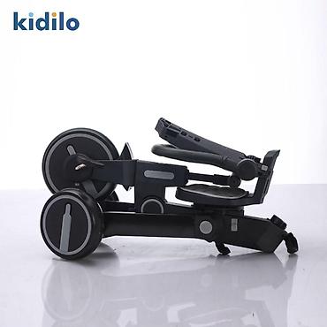 Velosipedlər: 🚼 **Kidilo S96 3 təkərli uşaq arabası** — rahatlıq, təhlükəsizlik və — 4