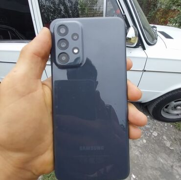 ikinci el telefon satış: Samsung Galaxy A23, 128 GB, rəng - Qara, Barmaq izi, İki sim kartlı, Face ID