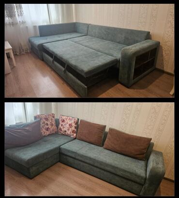 Divanlar: Künc divan, İşlənmiş, Açılan, Bazalı, Parça, Çatdırılma yoxdur