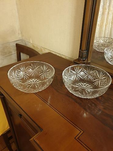 Tort və şiriniyyat qabı, Xrustal
