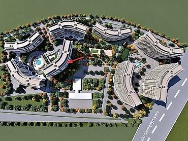 novxani restoranlar: 2 otaqlı, Yeni tikili, 80 kv. m — 3
