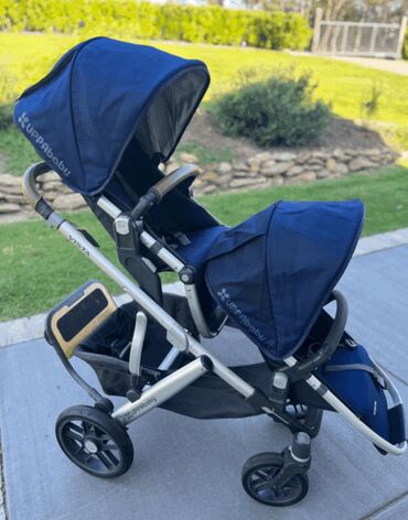 Prams & Strollers: Καρότσι UppaBaby Vista, Bassinet και Rumble Seat & εξάρτημα