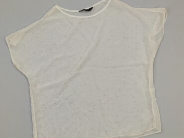 białe bluzki dopasowana krótki rękaw: Bluzka Damska, Dorothy Perkins, L, stan - Dobry