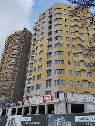 Продажа квартир: 2 комнаты, 74 м², Элитка, 8 этаж, ПСО (под самоотделку)