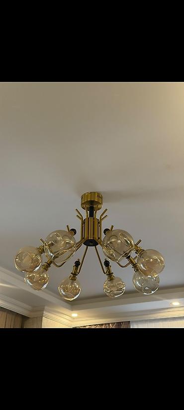 Çılçıraq, 8 lampa, Şüşə lalafo.az -da Çılçıraq, 8 lampa, Şüşə