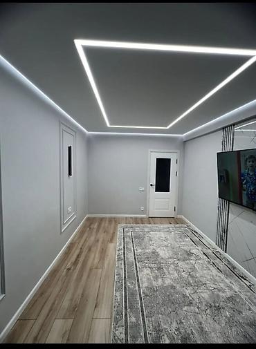 flat osh: 1 комната, 43 м², Пишпек Элитка, 7 этаж, Свежий ремонт — 2