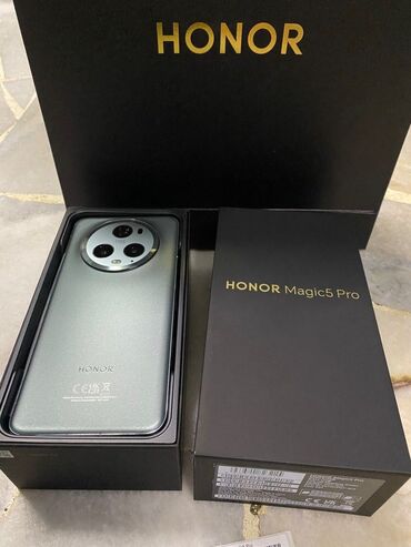 Honor: Honor Magic 5 Pro, 512 GB, color - Khaki, Guarantee, Fingerprint, Dual SIM cards