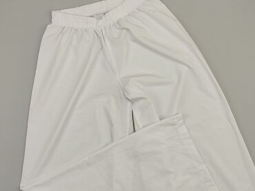 białe t shirty damskie z kieszonką: Material trousers, M (EU 38), condition - Very good