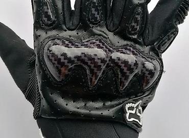 Oprema za bicikliste: Motociklističke zaštitne rukavice – crne, duge - Ojačani štitnici na — 7