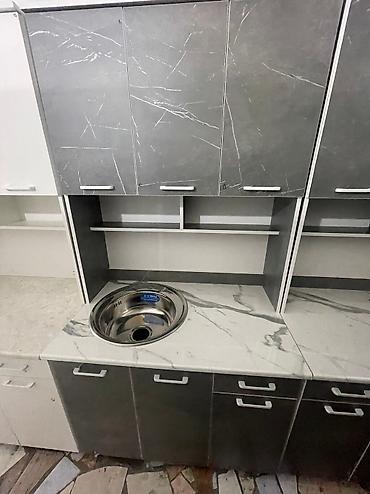 silver kitchen: Кухонный гарнитур, Новый, Бесплатная доставка — 9