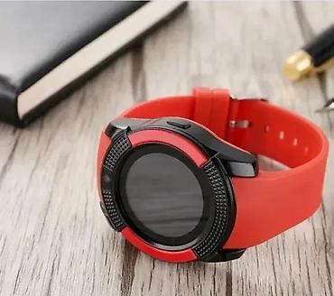 Smart satovi: SMART SAT V8 CRVENO-CRNI NOV PAMETNI SAT SMART WATCH AKCIJA | Cene — 1