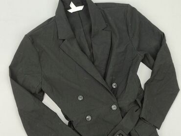 kurtki zimowe damskie wyprzedaż hm: H&M, Trencz damski, rozmiar S