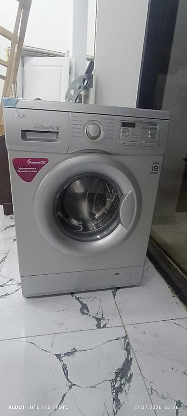 Məişət texnikası: Lg 6 kq,paltaryuyan satılır 250₼.Tam işləkdir.Əlavə ödənişlə — 1