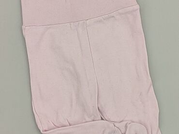 różowa sukienka letnia: Baby material trousers, 0-3 months, 56-62 cm, condition - Very good