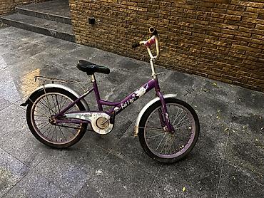 bmx satilir: Uşaq velosipedi – 20 düym təkərlər - Rəng: bənövşəyi çalarlar — 1