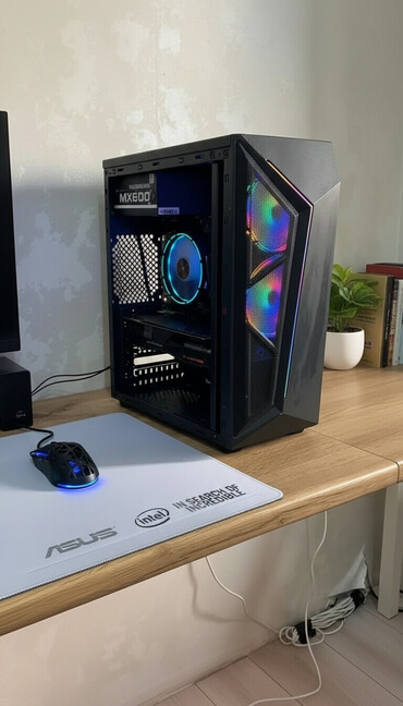 Masaüstü kompüterlər və iş stansiyaları: Gaming kompüter sistemi GTX1660Tİ Asustek prime h310m-k R2-0 — 2