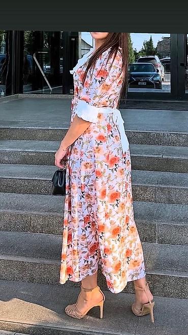 Көйнөктөр: Платье миди с цветочным принтом Ange dress - Длина: миди/макси до — 3