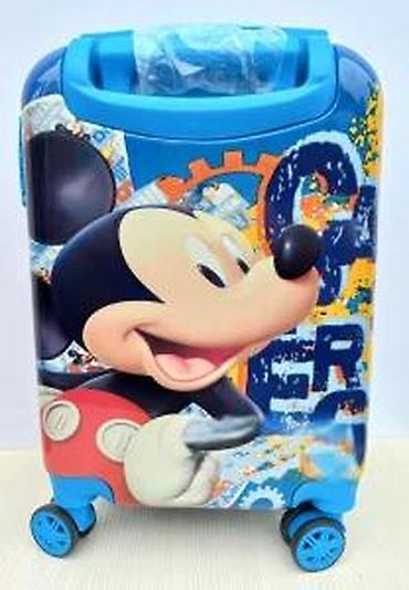 Rančevi, torbe i koferi: Dečiji kofer na točkiće – motiv Mickey Mouse - Tvrda školjka sa — 27