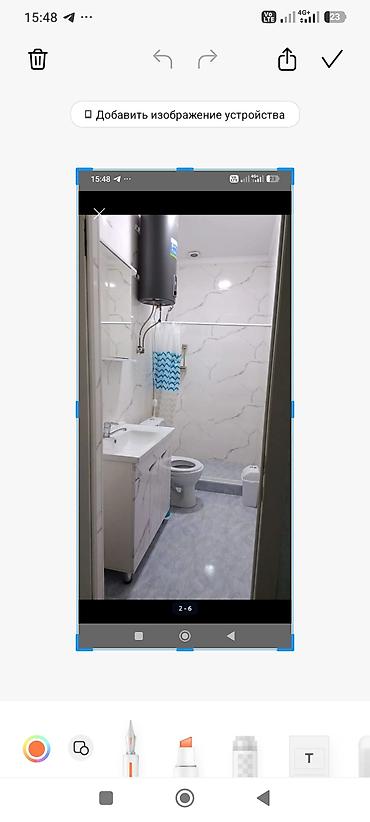 алтын казык ж м: 35 м², С мебелью полностью — 2