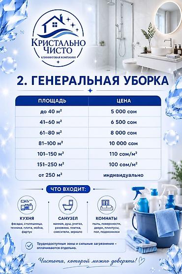 влажный: Уборка помещений, | Генеральная уборка, | Квартиры — 3